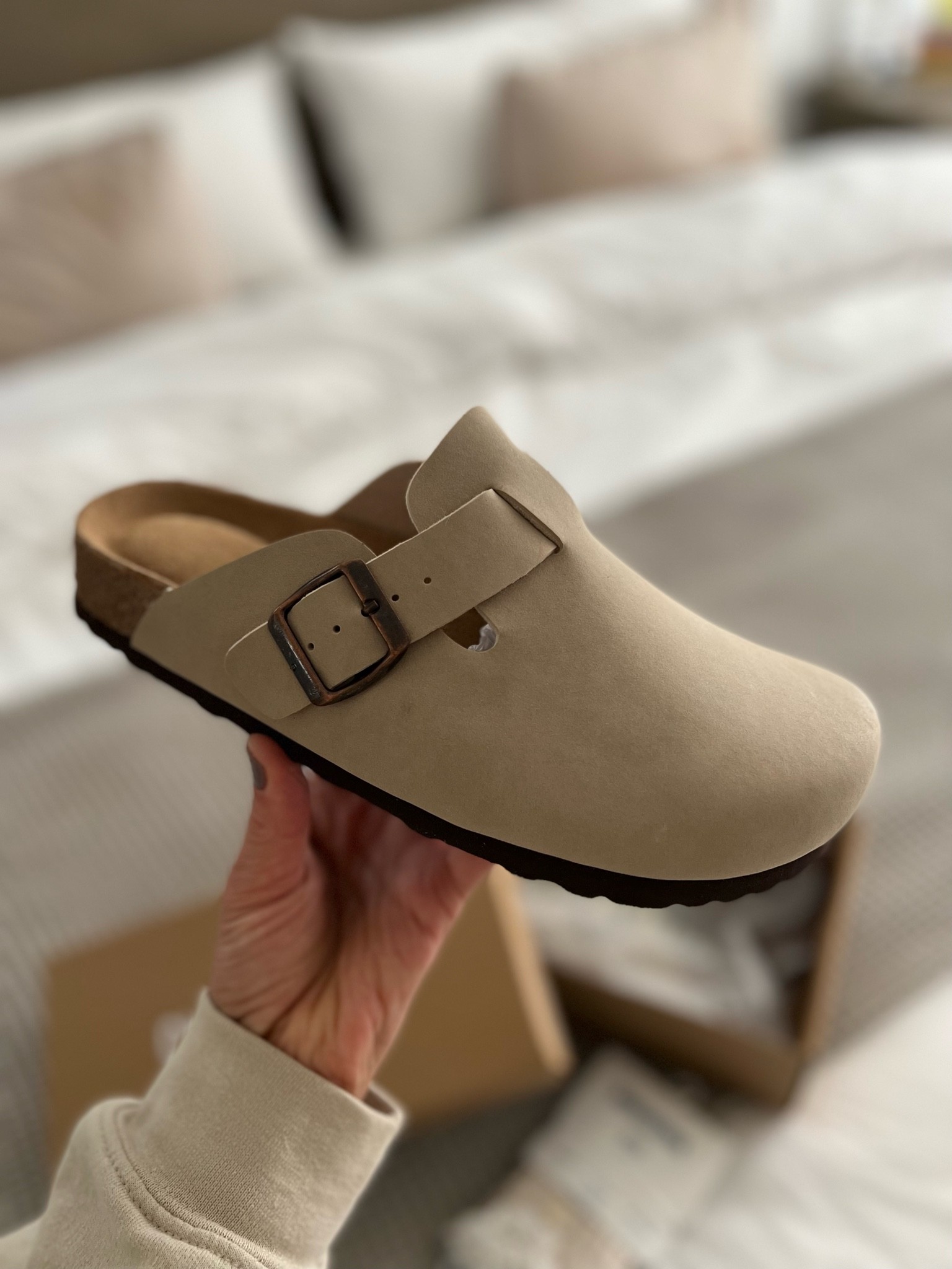 Best Dupes!!! Love the feel and look of these Birk Boston dupes. Super affordable and trendy! Even Ella approves.

#LTKstyletip #LTKSeasonal #LTKunder50