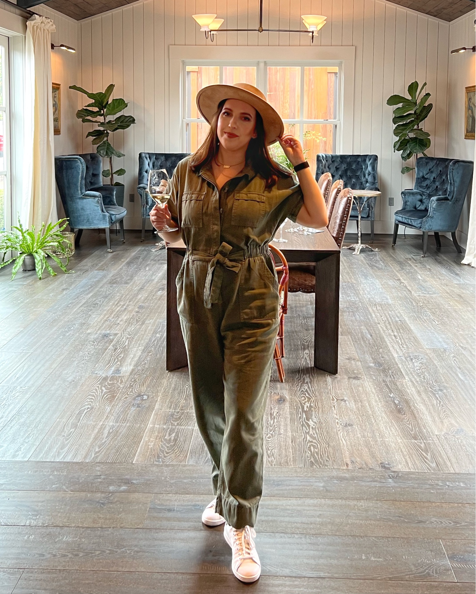 Comfortable boilersuit to wear wine tasting or traveling this spring! I wear size 14  

#LTKFind #LTKstyletip #LTKunder50