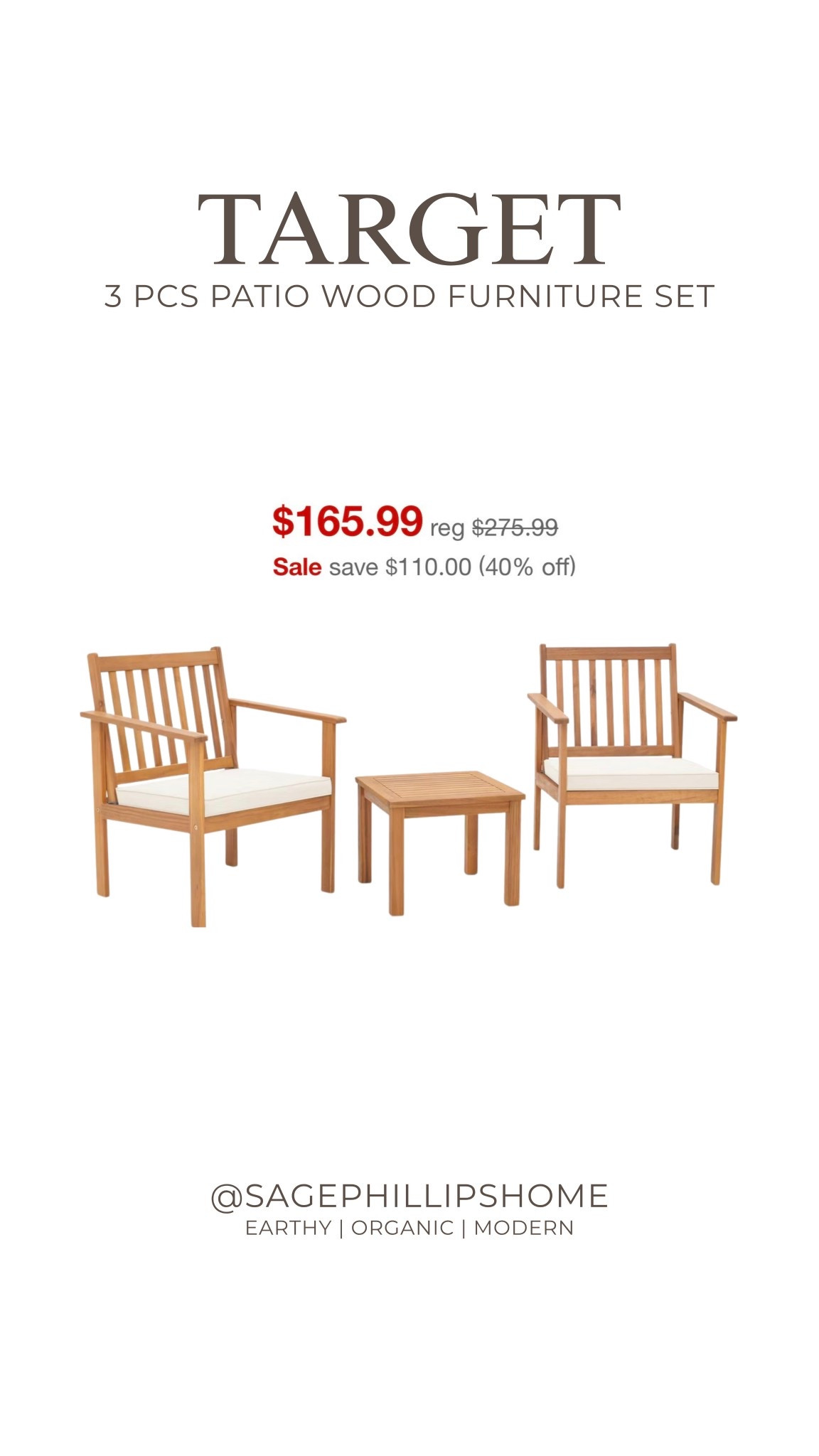 okay I need a moment because why do we not get deals like this in Canada 😭

this is the PERFECT little patio setup! 

#LTKstyletip #LTKhome #LTKsale