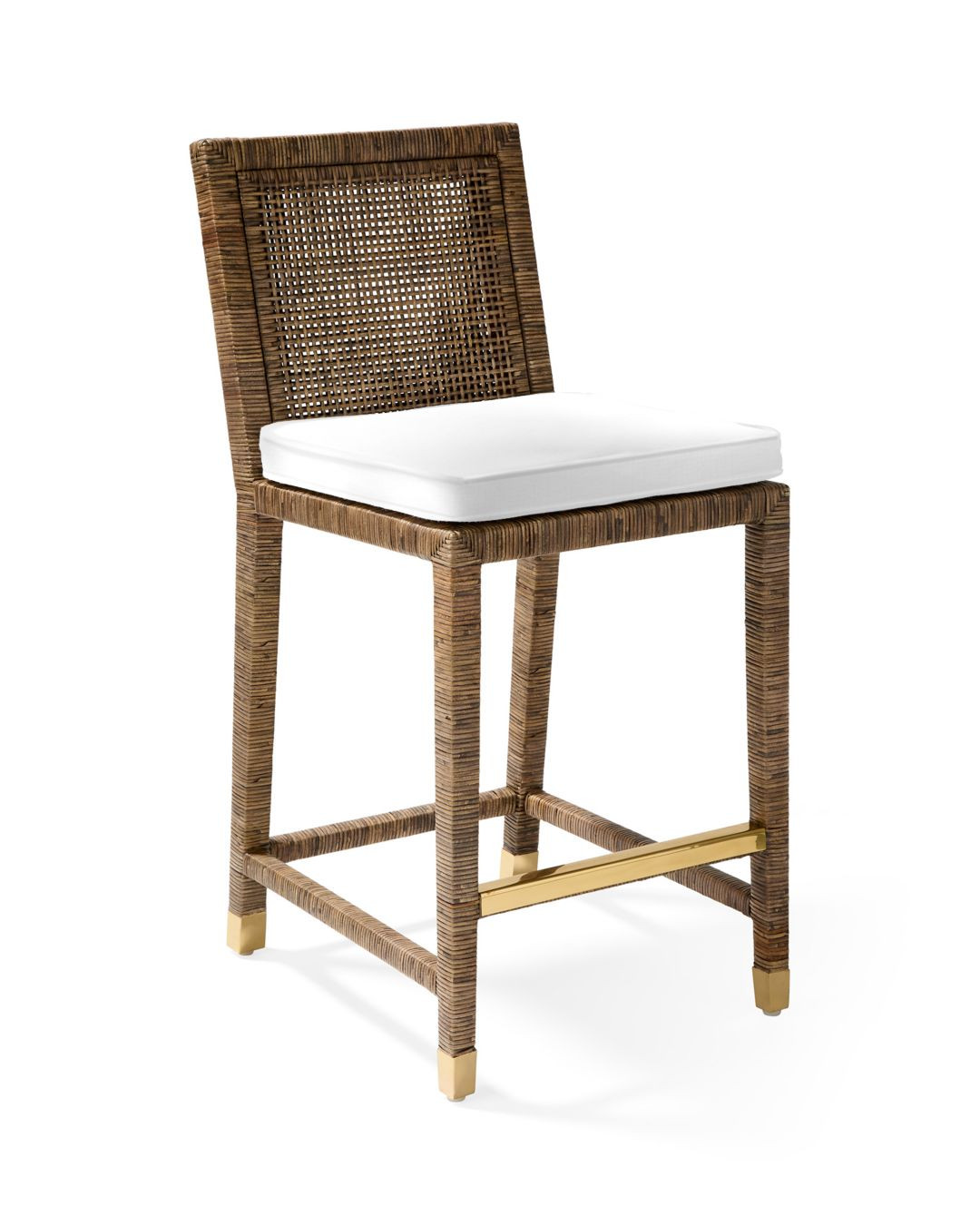 Balboa Rattan Counter & Bar Stool | Serena and Lily