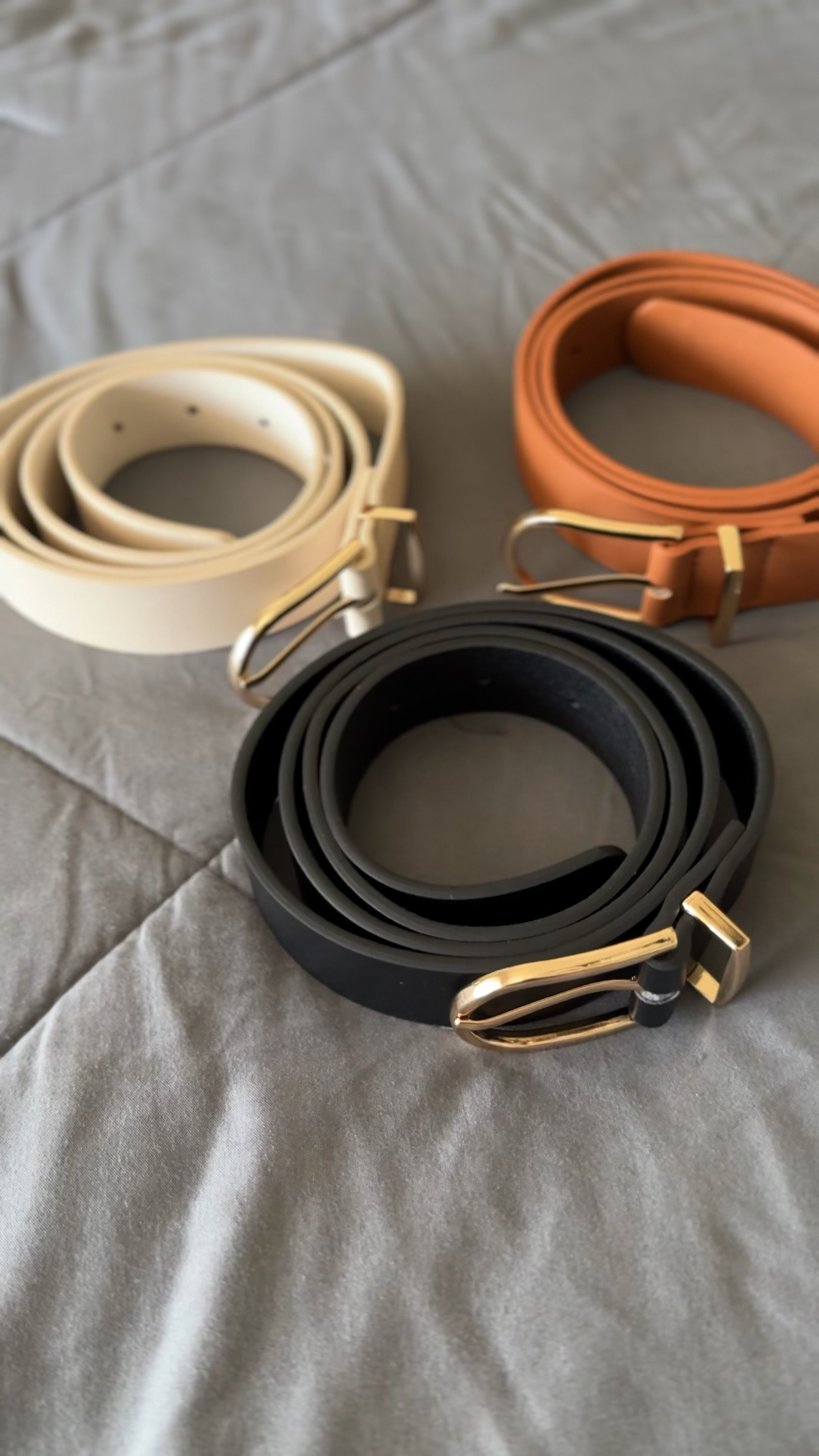 I love belts that come in different color options and these come in a 3 pack and you can totally dress them up or down. 

Belts, accessories, midsize accessories, brown belt, black belt, white belt , Amazon finds, affordable accessories 

#LTKFindsUnder50 #LTKMidsize #LTKStyleTip