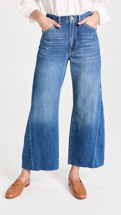 FRAME Le Baggy Palazzo Crop Jeans | SHOPBOP | Shopbop