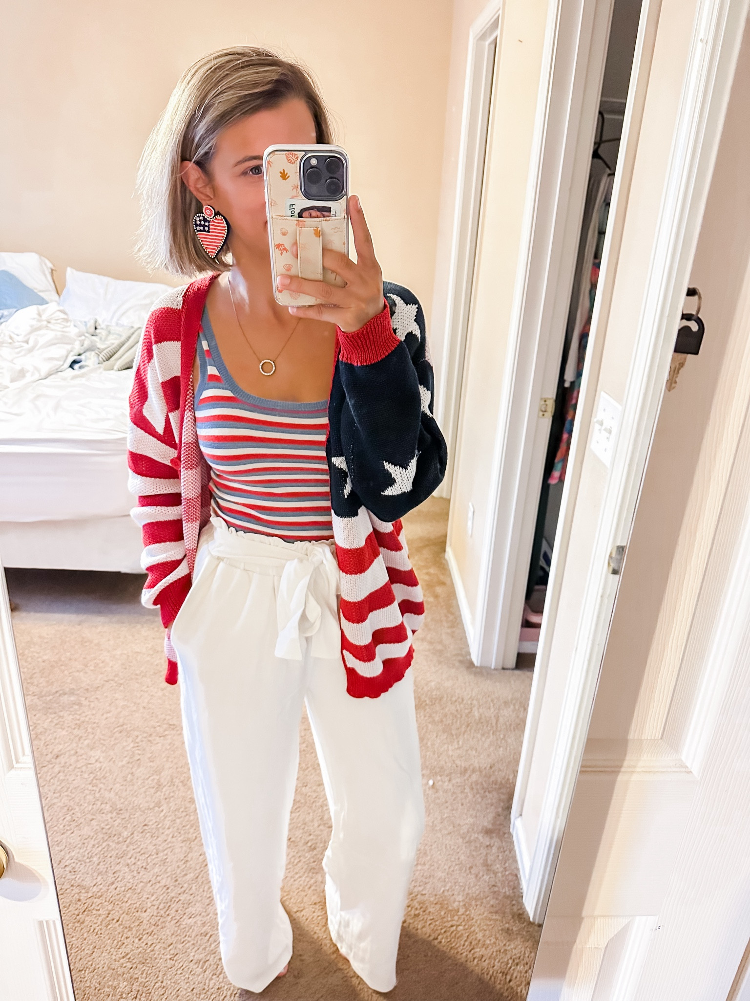 Probably my favorite patriotic wear to work outfit 

#LTKStyleTip #LTKWorkwear #LTKSeasonal