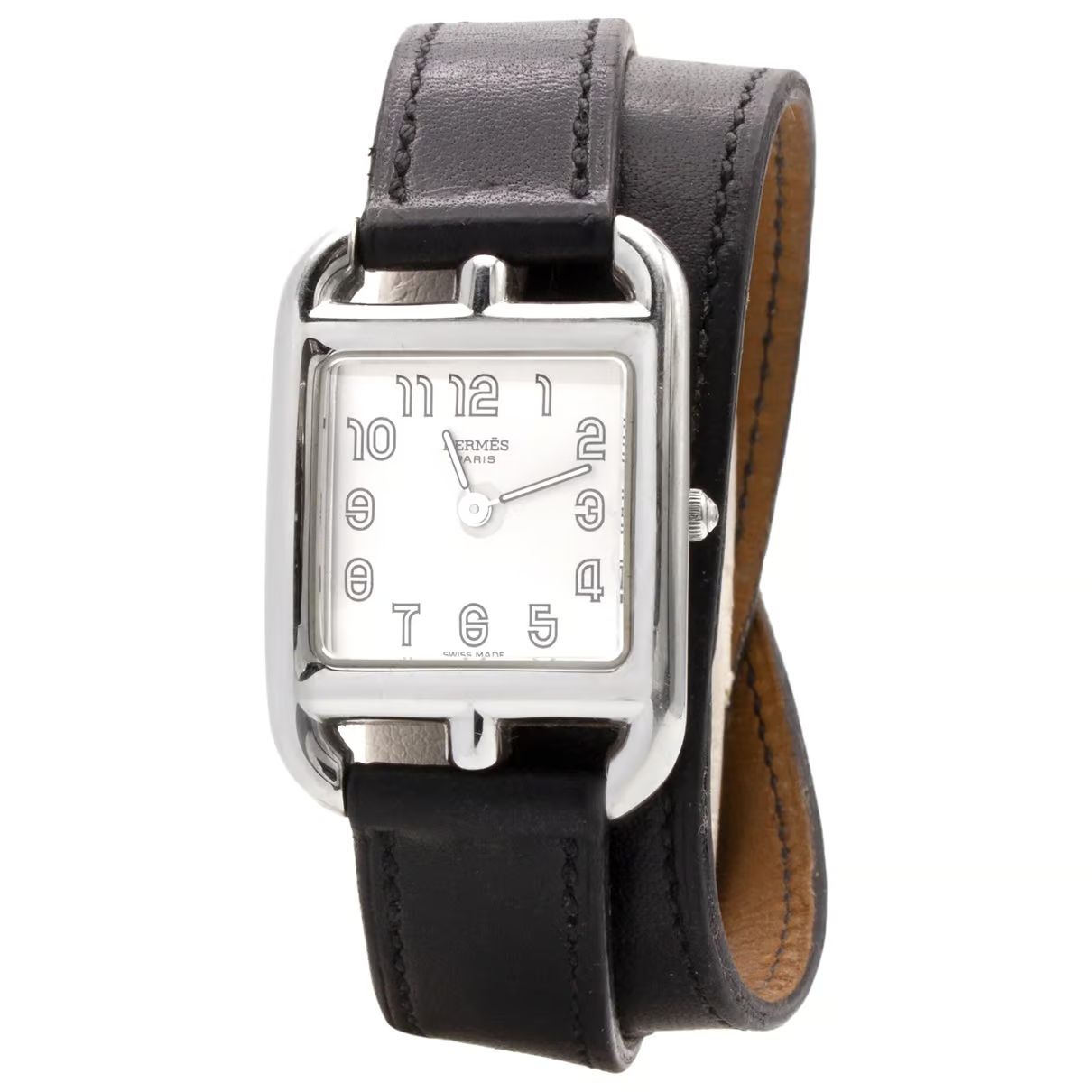 Cape cod watch Hermès Silver in Steel - 36279080 | Vestiaire Collective (Global)