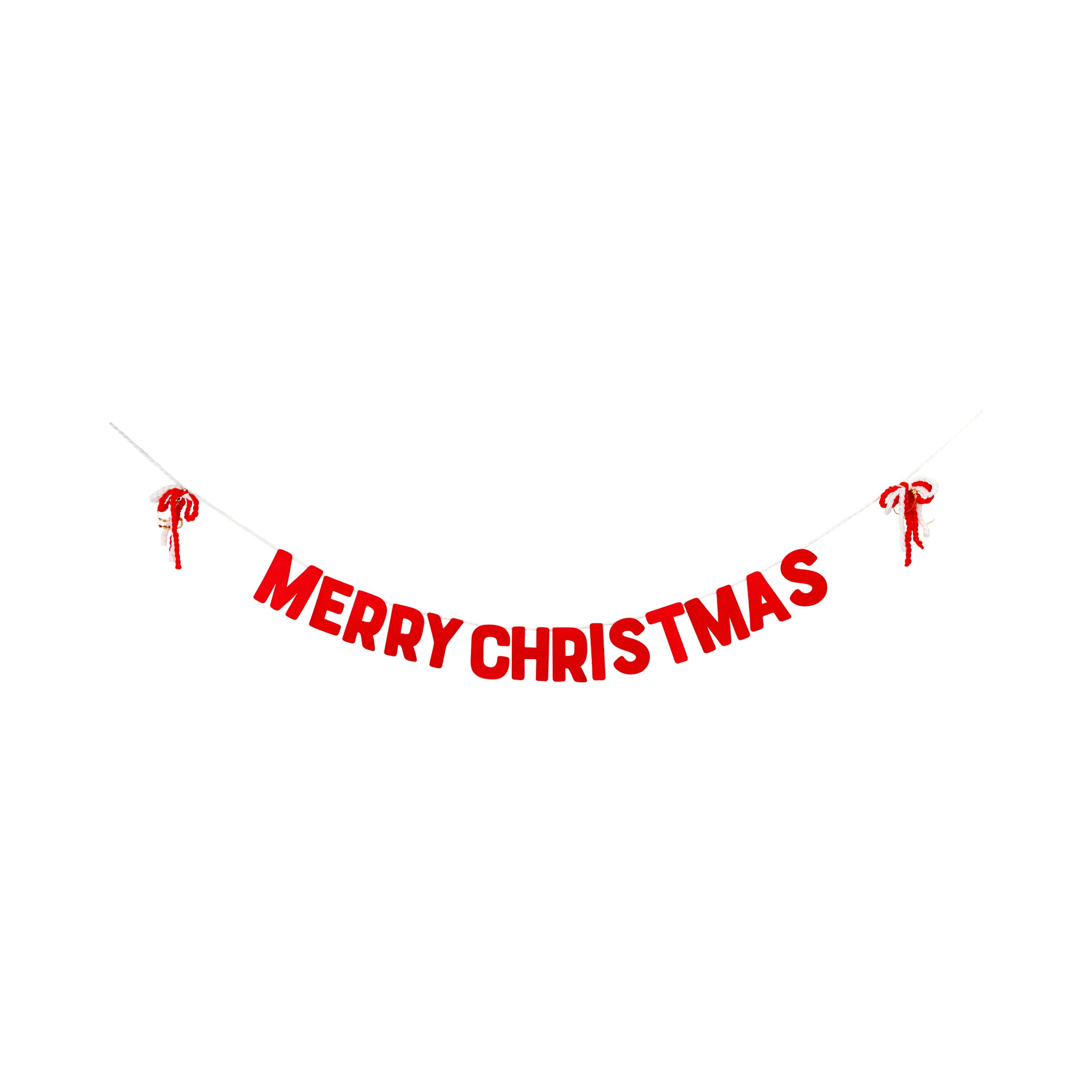 Thick Felt Merry Christmas Banner | My Mind's Eye