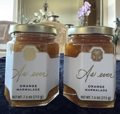AS EVER - 2 Jars of Orange Marmalade - Meghan Duchess Of Sussex | eBay US