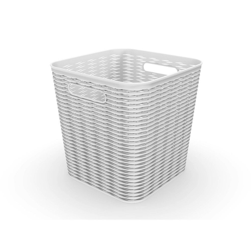 11" 16L Cube Wave Design Storage Bin - Room Essentials™ | Target