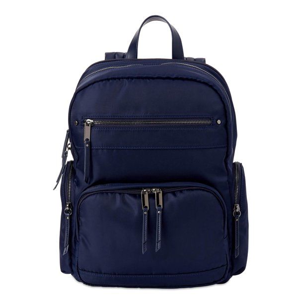 Time and Tru Camille Backpack, Midnight | Walmart (US)