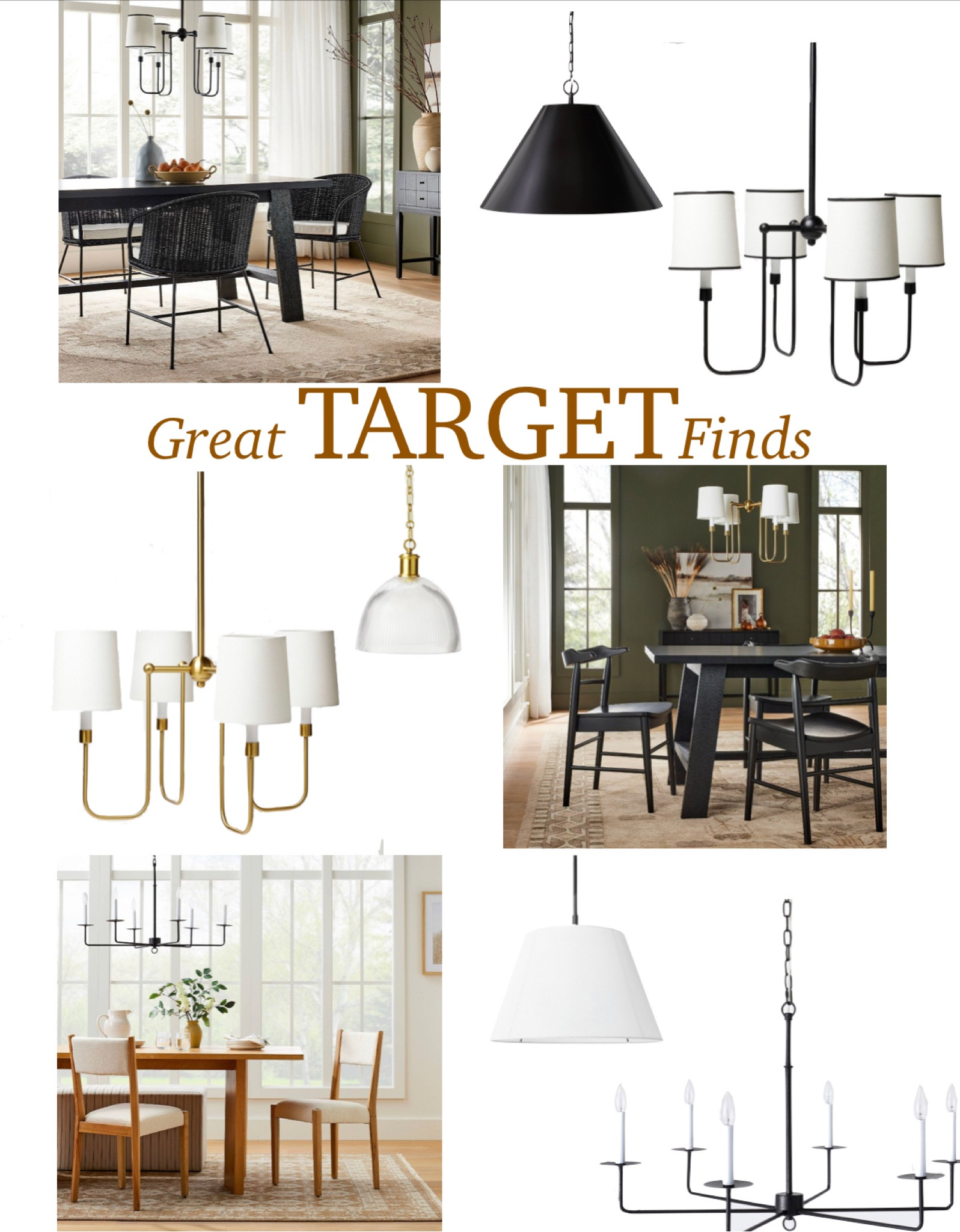 Beautiful Target Finds under $250 🙌🏻✨
Light fixtures are like jewelry to the outfit! ✨
✨Fixtures come in different colors 
#lights #chandelier #target #pendants #under$250

#LTKFamily #LTKHome #LTKGiftGuide