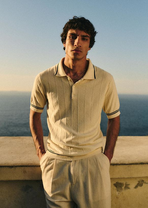 Omar Knit Polo | Sezane Paris - US