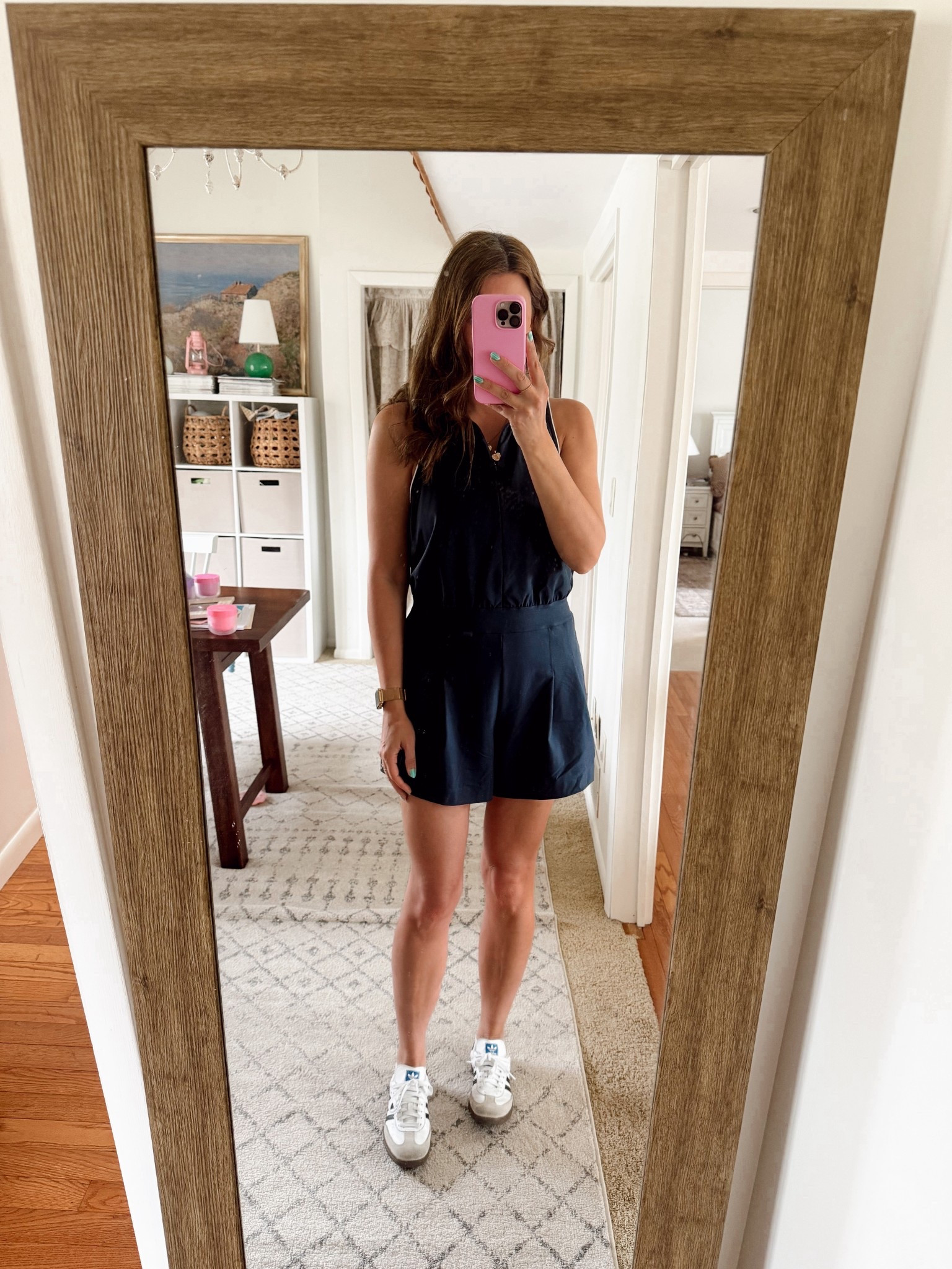 Target navy romper - tts! So comfy & sporty & cute! 🥰 

#LTKdayinmylife #LTKmomlife #LTKootd