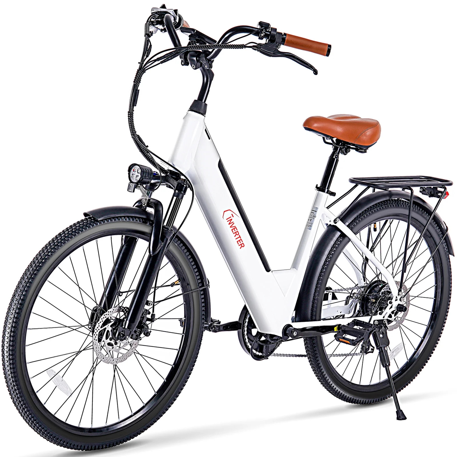 Libra 26" Electric Bike for Adults, 500W City Ebike Electric Bicycle Commuter Cruiser Bike, 36V 1... | Walmart (CA)