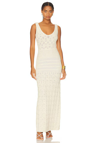Ronny Kobo Sadie Dress in Ivory from Revolve.com | Revolve Clothing (Global)