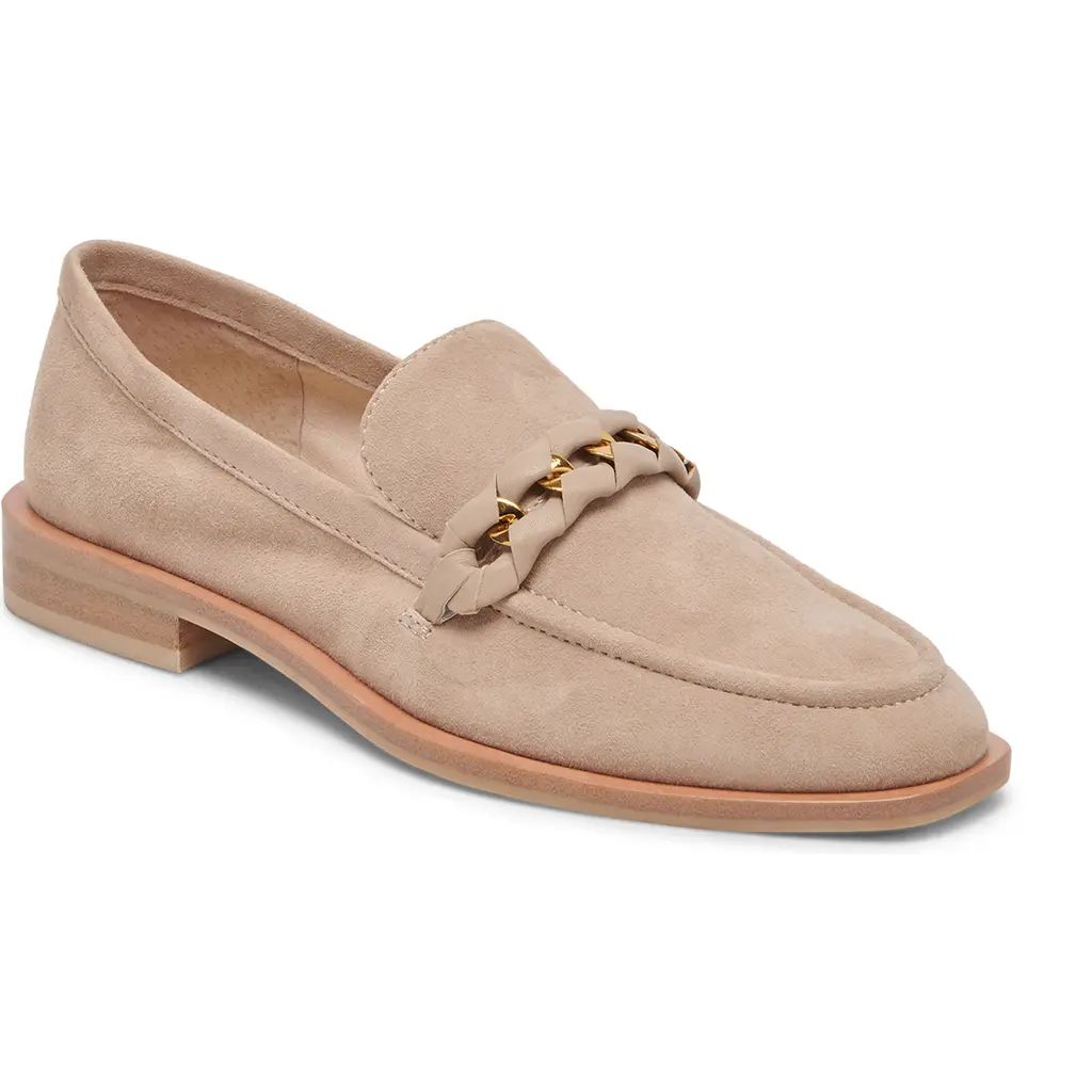 Dolce Vita Sallie Loafer in Taupe Suede at Nordstrom, Size 9 | Nordstrom