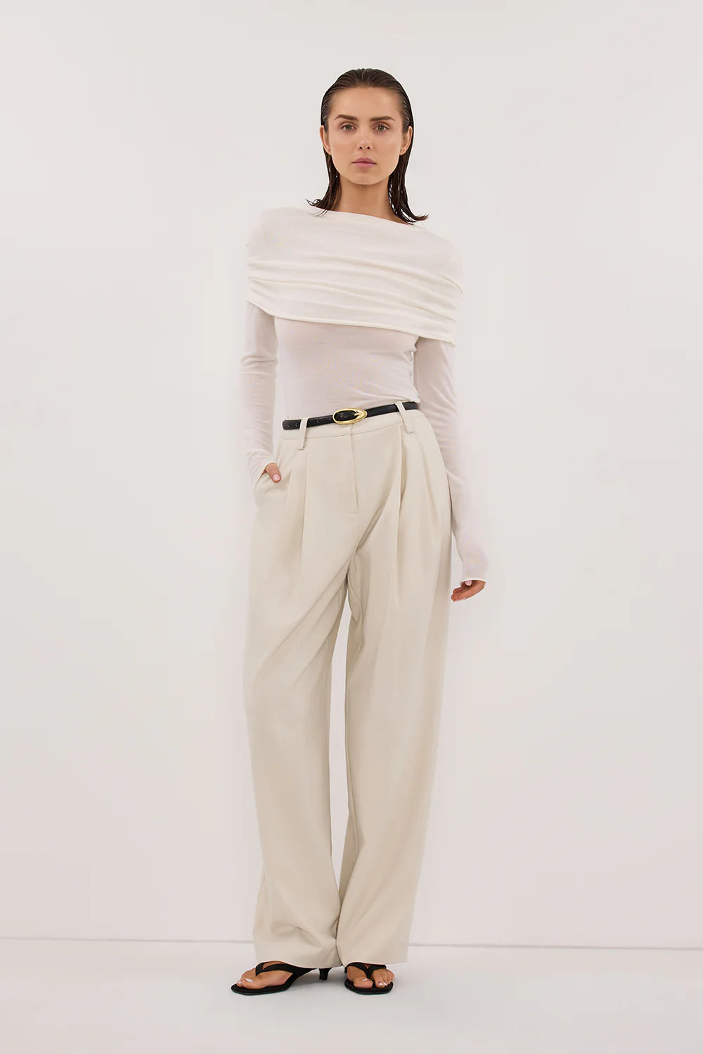 EDEN PLASTER TAILORED PANT | DISSH