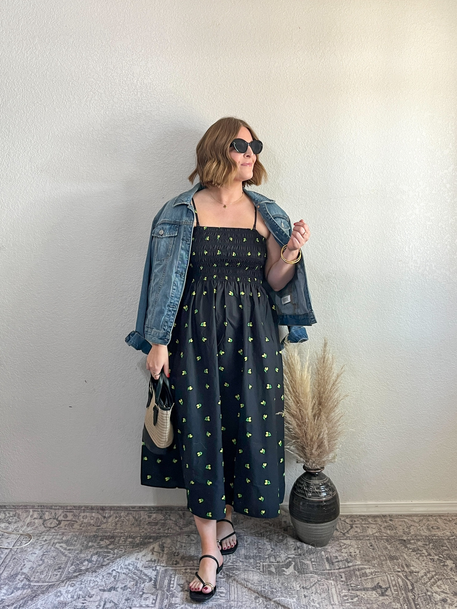 This lemon print midi dress is so cute for Summer! Dress it up for an event or wear on vacationn

#LTKMidsize #LTKStyleTip #LTKFindsUnder50