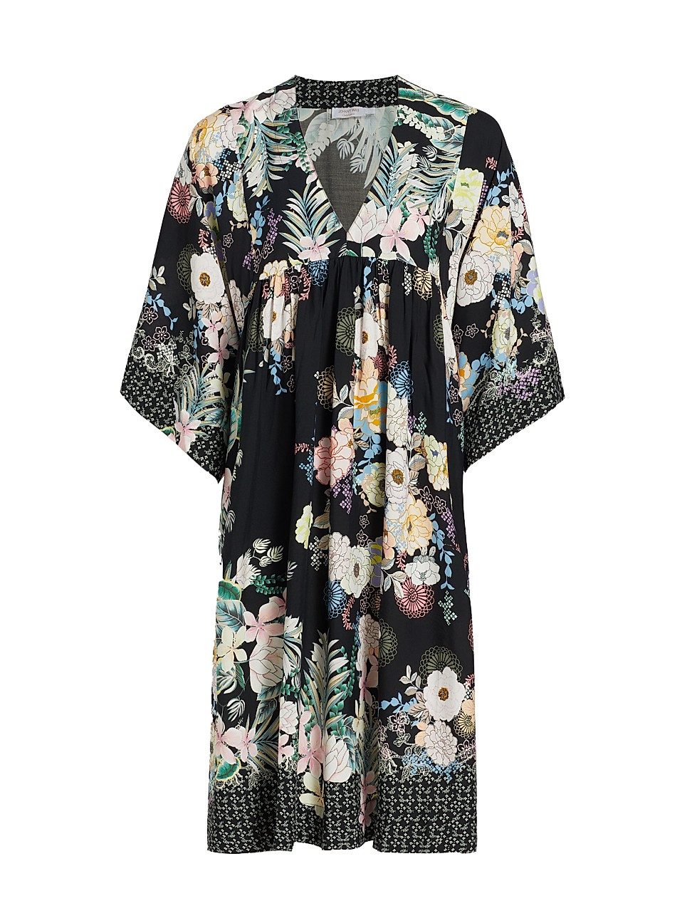 Women's Boxy Floral Cover-Up Dress - Size Large - Size Large | Saks Fifth Avenue