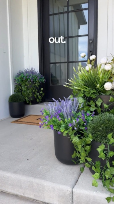Porch refresh with the perfect pots use code Projectweekley and get a discount on pots