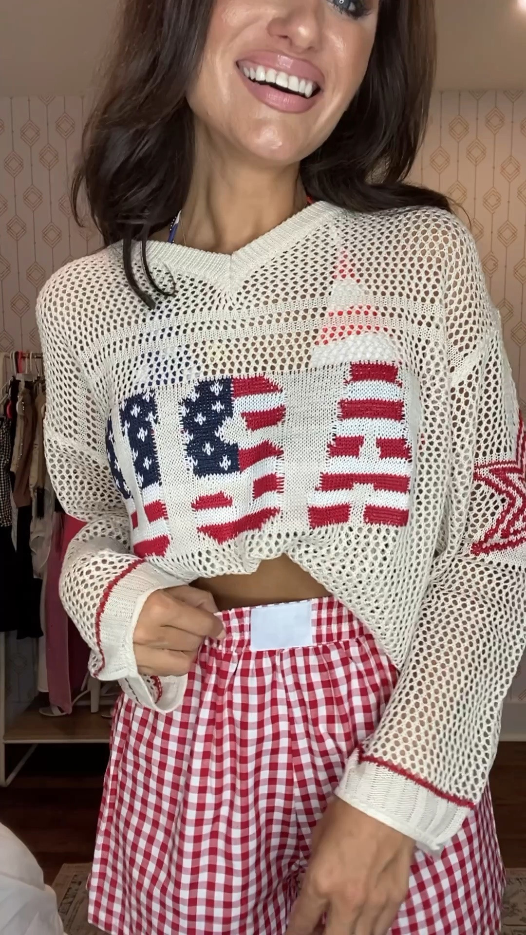 red, white & festive  🇺🇸✨
4th of July outfit styling that took 5 minutes but looks perfectly patriotic. All rounded up here so you can grab it before the 4th! 🇺🇸

4th of July, USA, patriotic outfit, red white and blue, what I wore, affordable style, American style 
#4thofJulyoutfit #summeroutfitideas #holidaystyle #outfitinspo #Nashvillestyle

#LTKgrwm #LTKootd #LTKSaleAlert