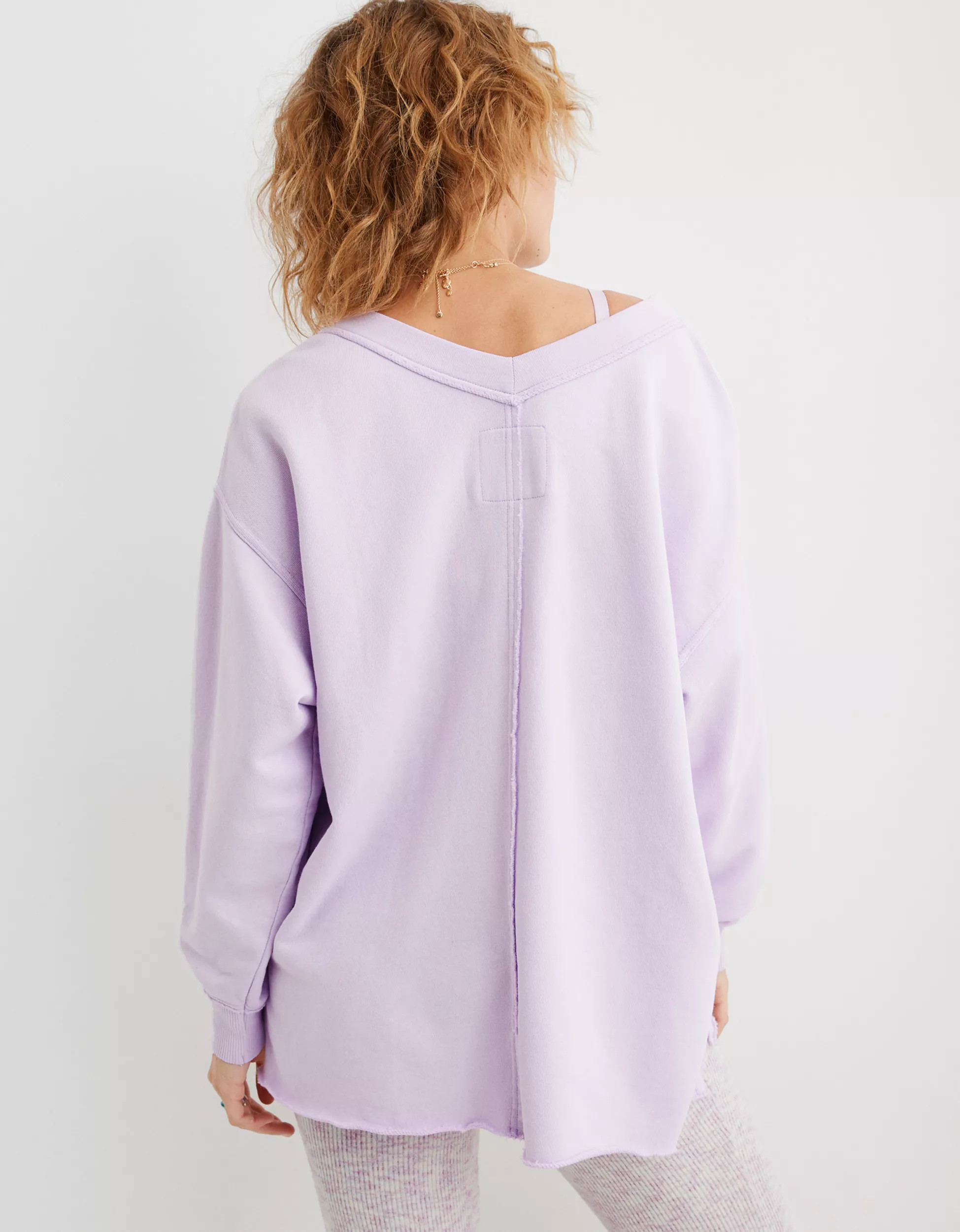Aerie Wonder V-Neck Sweatshirt | Aerie