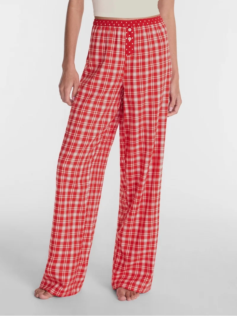 No Boundaries Print Boxer Sleep Pants, 31" Inseam, Women's XS-XXL | Walmart (US)