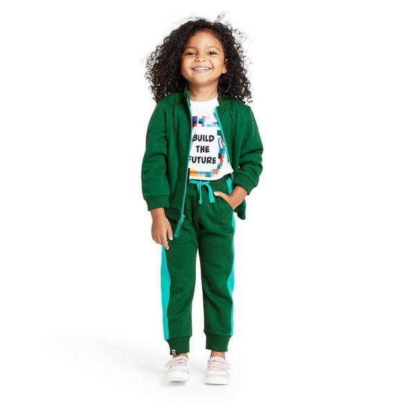 Toddler Track Jogger Pants - LEGO® Collection x Target Green | Target