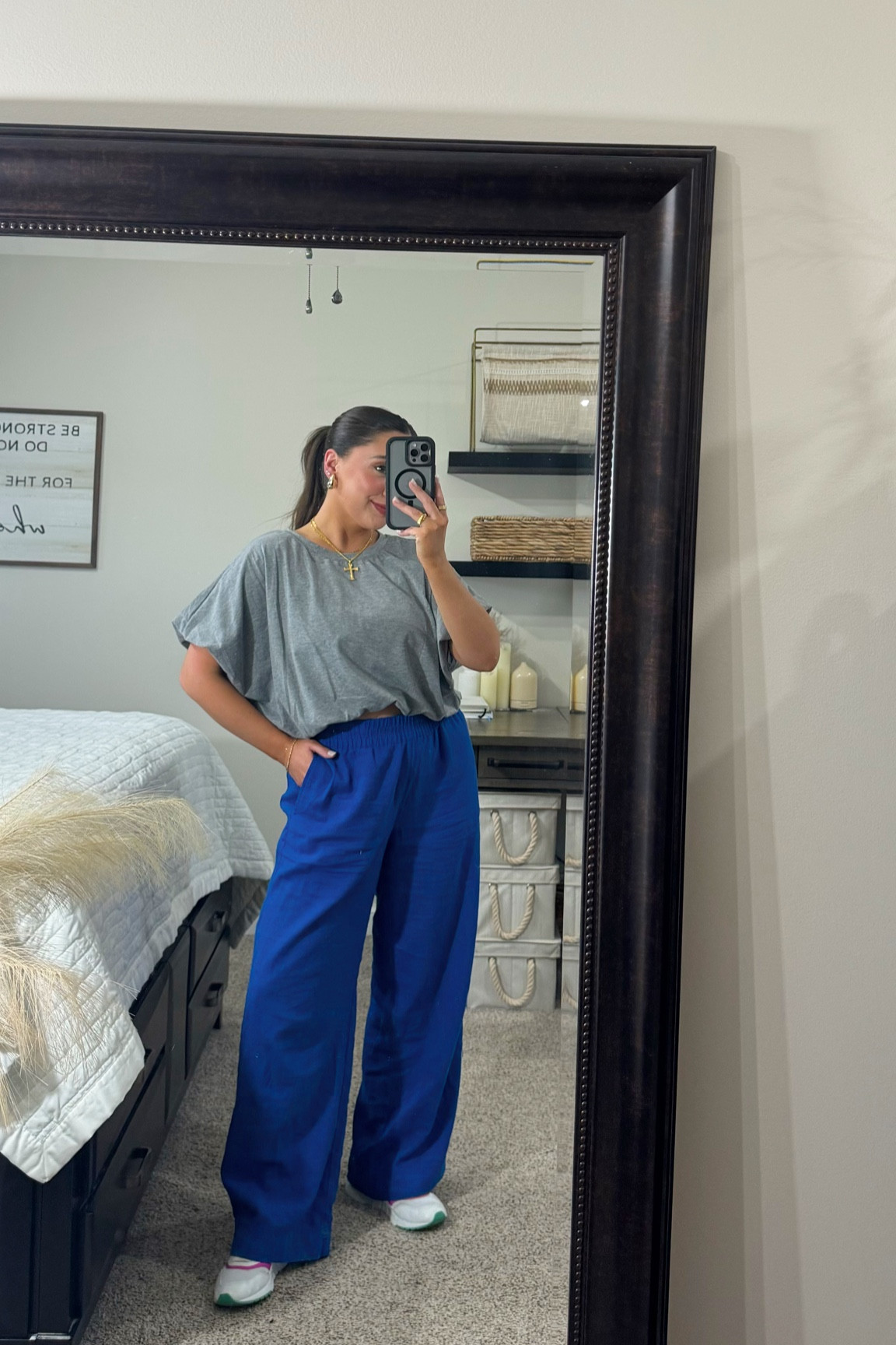 Linen pants / M
Crop top / M

New balance sneakers are old but so cute!! 

#LTKstyletip #LTKfindsunder50