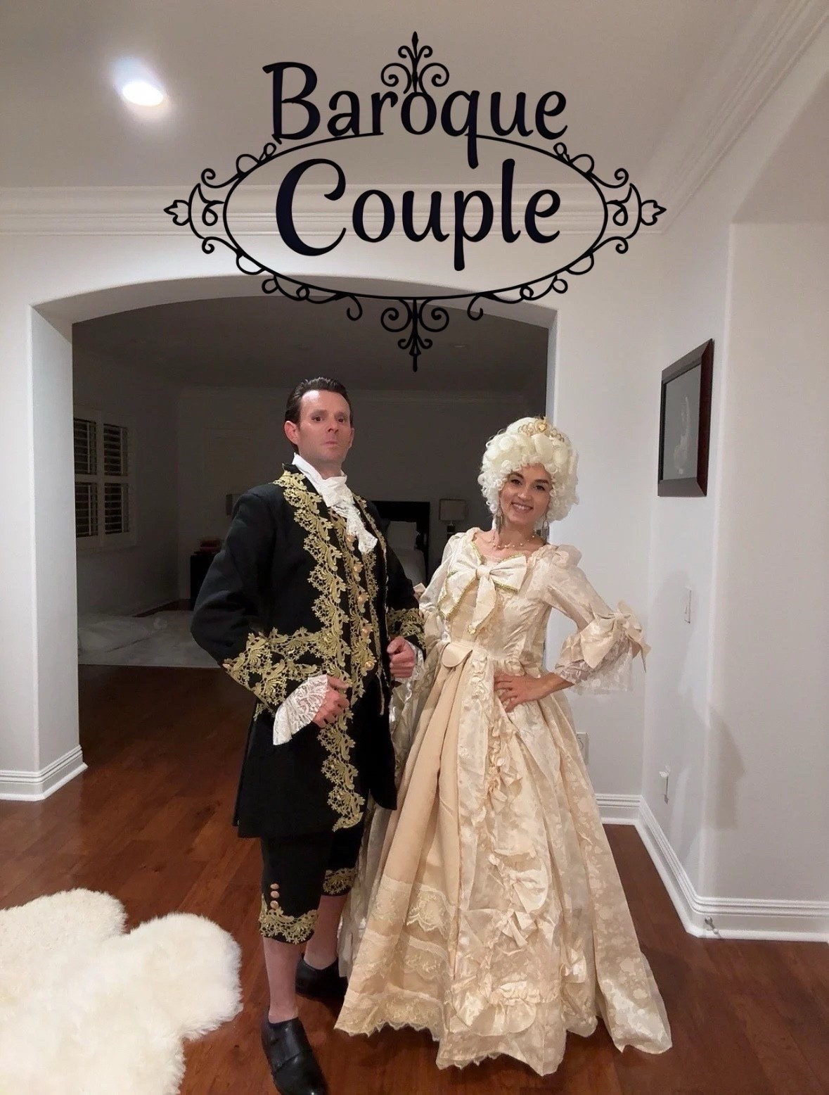 Step back in time with this Baroque Couple Costume Idea — perfect for Halloween, themed parties, or masquerade balls. Featuring intricate lace, gold embroidery, and regal silhouettes, these costumes bring 18th-century elegance to life. A show-stopping look for any couple who wants to stand out with historic glamour. ✨👑🎭

⸻


#CoupleCostume #BaroqueStyle #MasqueradeBall #HistoricalCostume #CostumeIdeas #HalloweenCouple #18thCenturyFashion #RoyalVibes #ElegantCostume #MarieAntoinetteVibes #LTKSeasonal #CostumeInspo