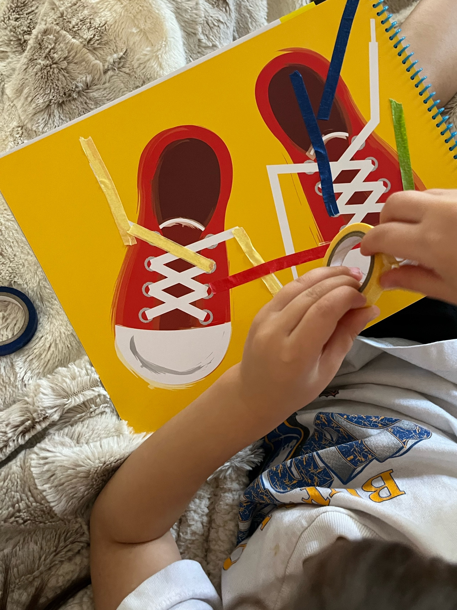 Hands on toddler activities 
Tape and scissor set 
Melissa & Doug 

#kids #toddler 