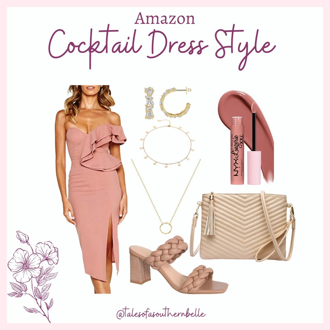 Wedding guest dress // wedding guest outfit 
 | Amazon (US)