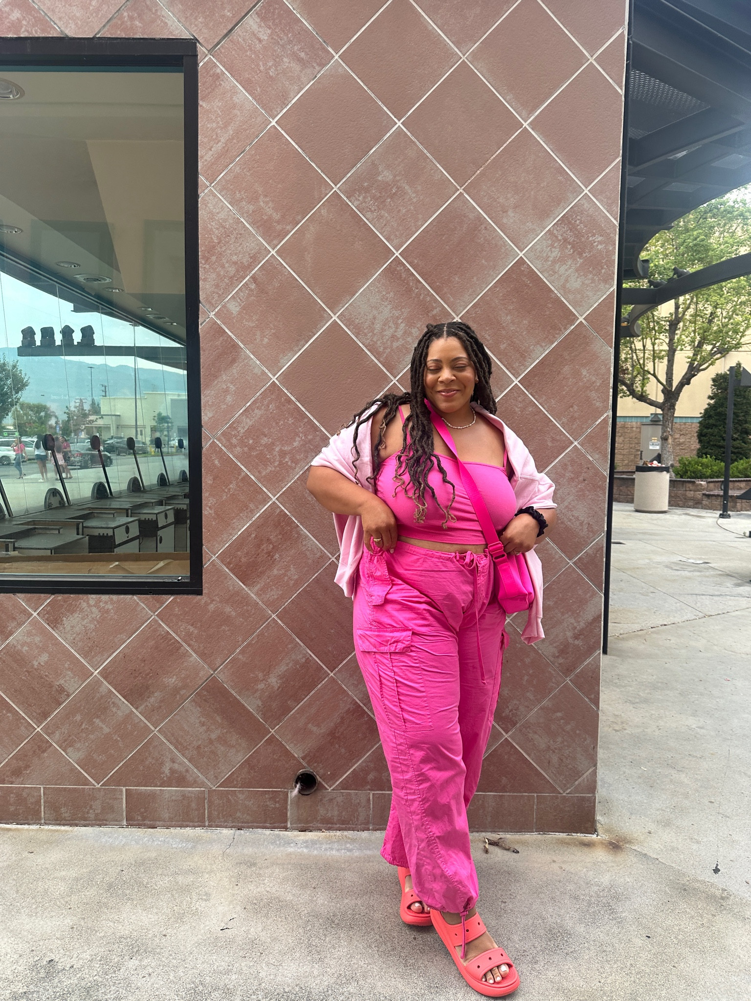 All pink fittt 

#LTKcurves #LTKunder100 #LTKstyletip