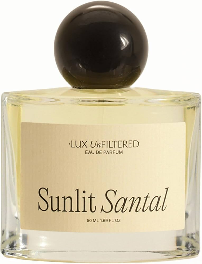+ Lux Unfiltered Sunlit Santal Eau De Parfum - Warm & Spicy Long Lasting Perfume for Women with Sandalwood, Jasmine & Cinnamon Notes - Clean Womens Perfume, Vegan & Cruelty Free Fragrance (1.7 oz) | Amazon (US)