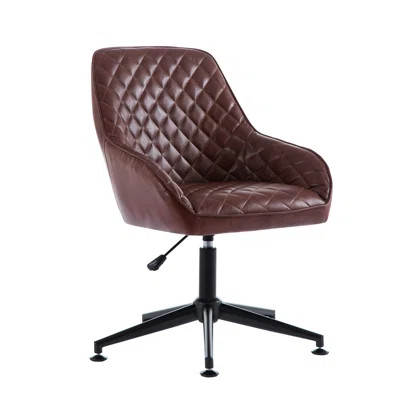 Briana Adjustable Office Task Chair Williston Forge Upholstery Color: Brown | Wayfair North America