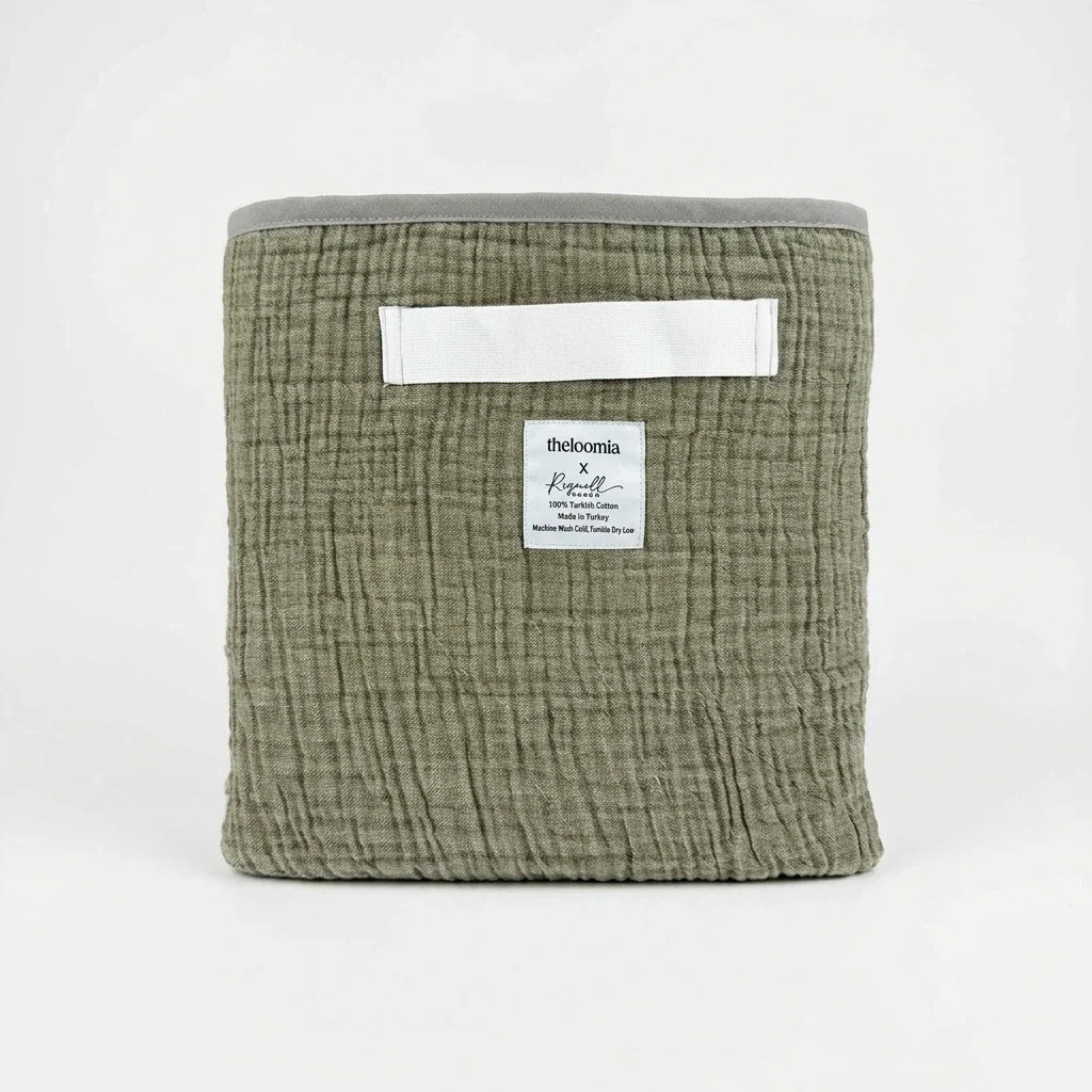 Joy Hair Towel | 4-Layer Muslin Cotton | The Loomia