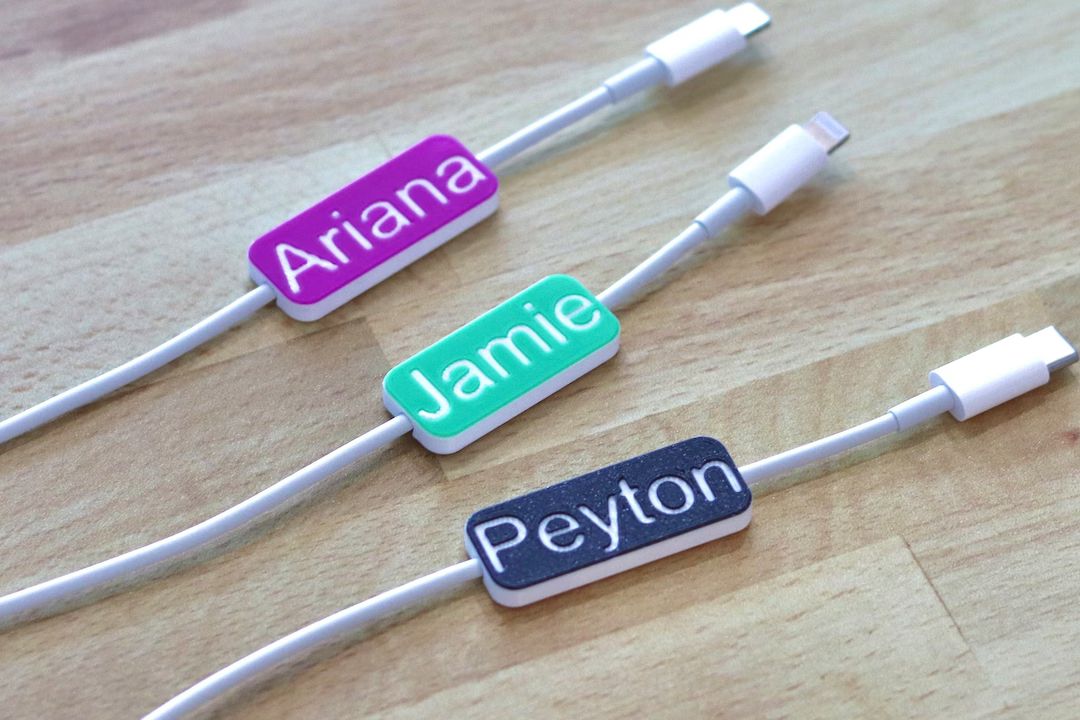 Personalized iPhone Cable Tags | Etsy (US)