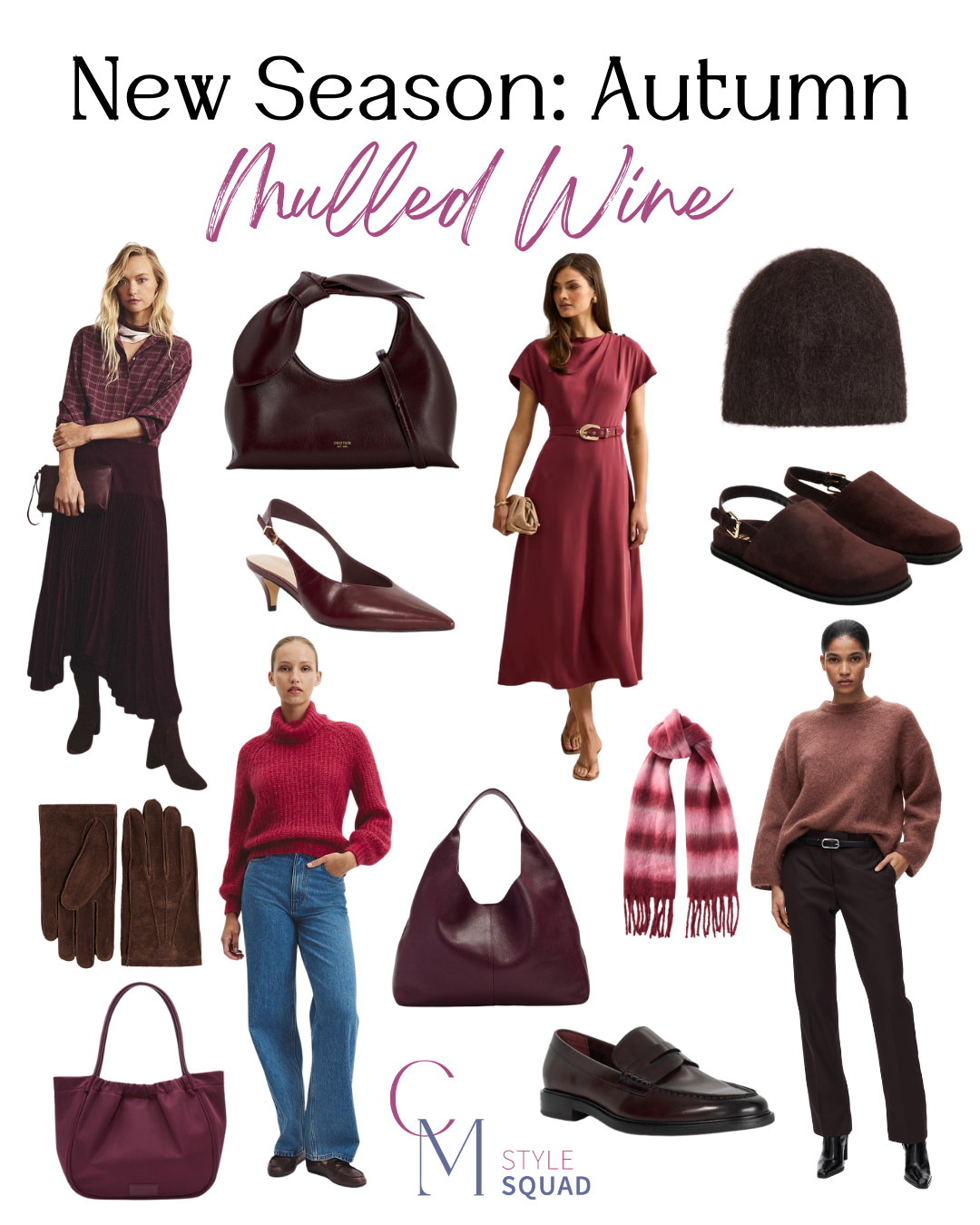 Rich reds, deep purples and pinks. Winter doesn't have to only mean #allblackeverything  

 #LTKaustralia #LTKstyletip #LTKautumn