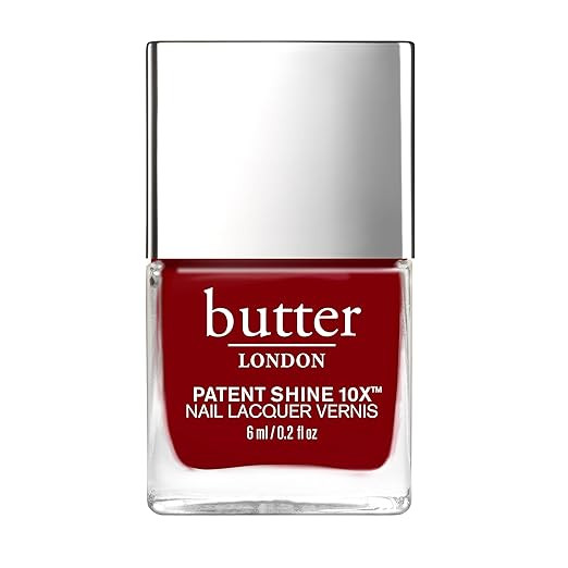 butter LONDON Patent Shine 10X Nail Lacquer, Gel-Like Finish, Chip-Resistant Formula, 10-Free For... | Amazon (US)