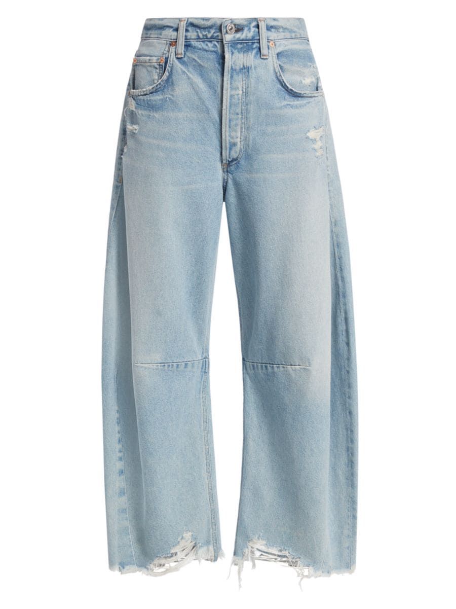 Horseshoe Wide-Leg Jeans | Saks Fifth Avenue
