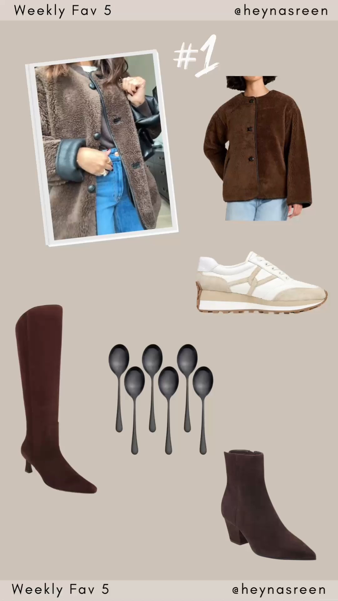 Your Fav 5 from last week 