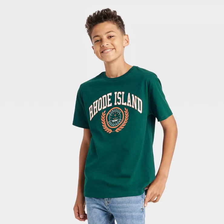Boys' Rhode Island Short Sleeve Graphic T-Shirt - art class™ | Target