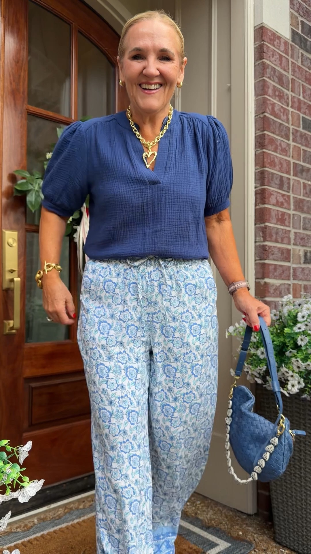 Top size small
Pants size medium reg 
All perfect for hot summer days but chilly inside

#LTKOver40 #LTKSeasonal #LTKootd