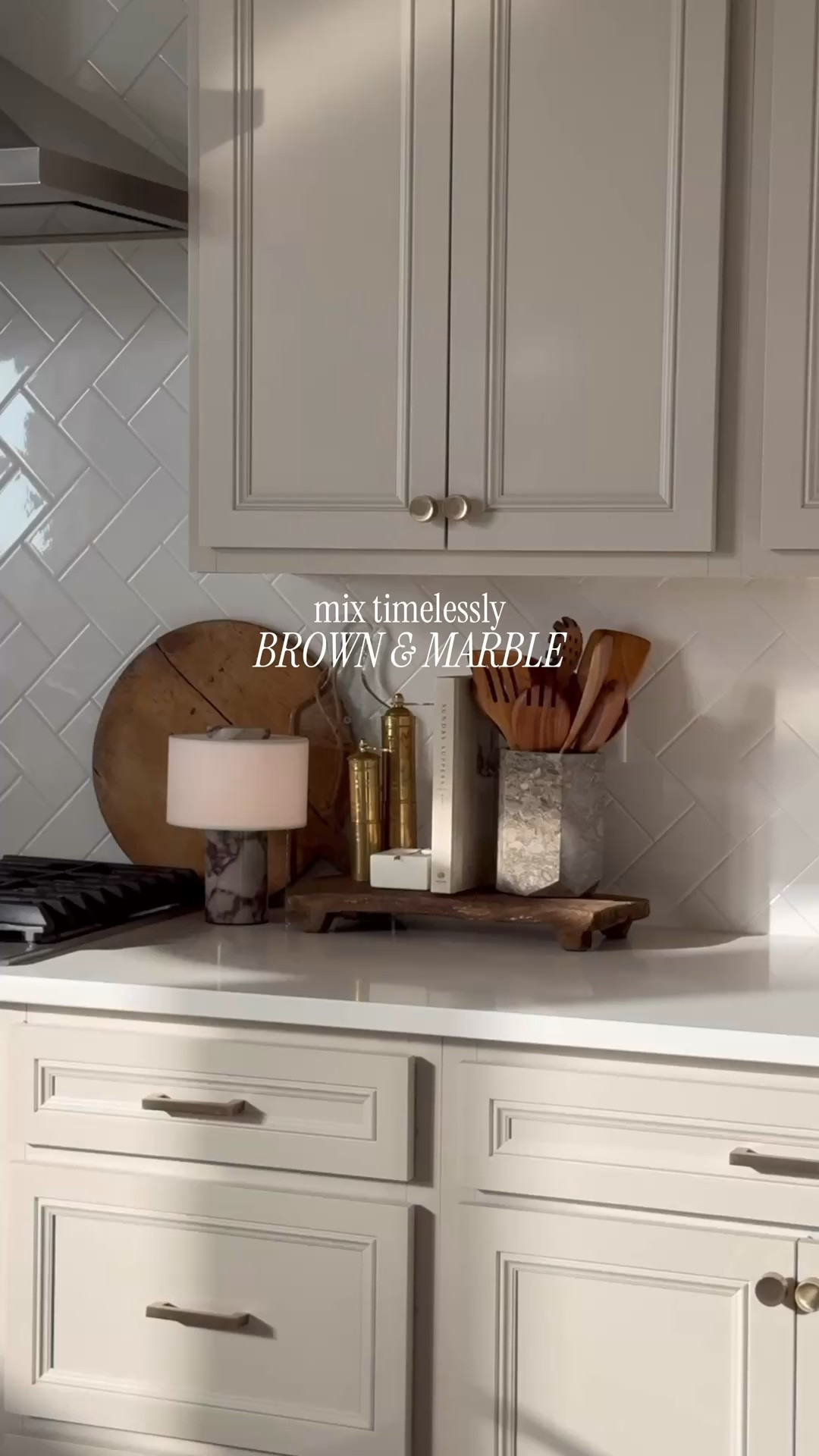 Minimal Kitchen Counter Styling🤎〰️ practical & pretty with timeless pieces is always the goal

#LTKdayinmylife #LTKmorningroutine #LTKHome