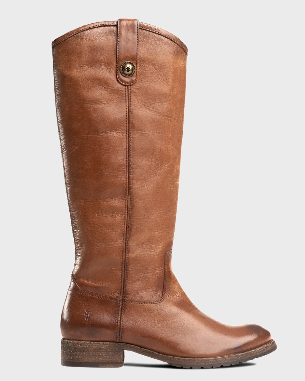 Melissa Button Lug-Sole Tall Riding Boots | Neiman Marcus