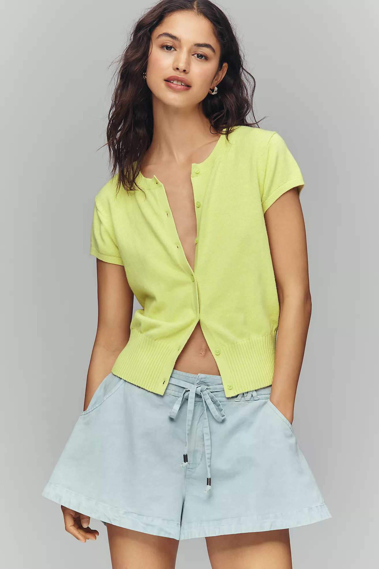 Coco Cotton Cashmere Cardigan by Maeve | Anthropologie (US)