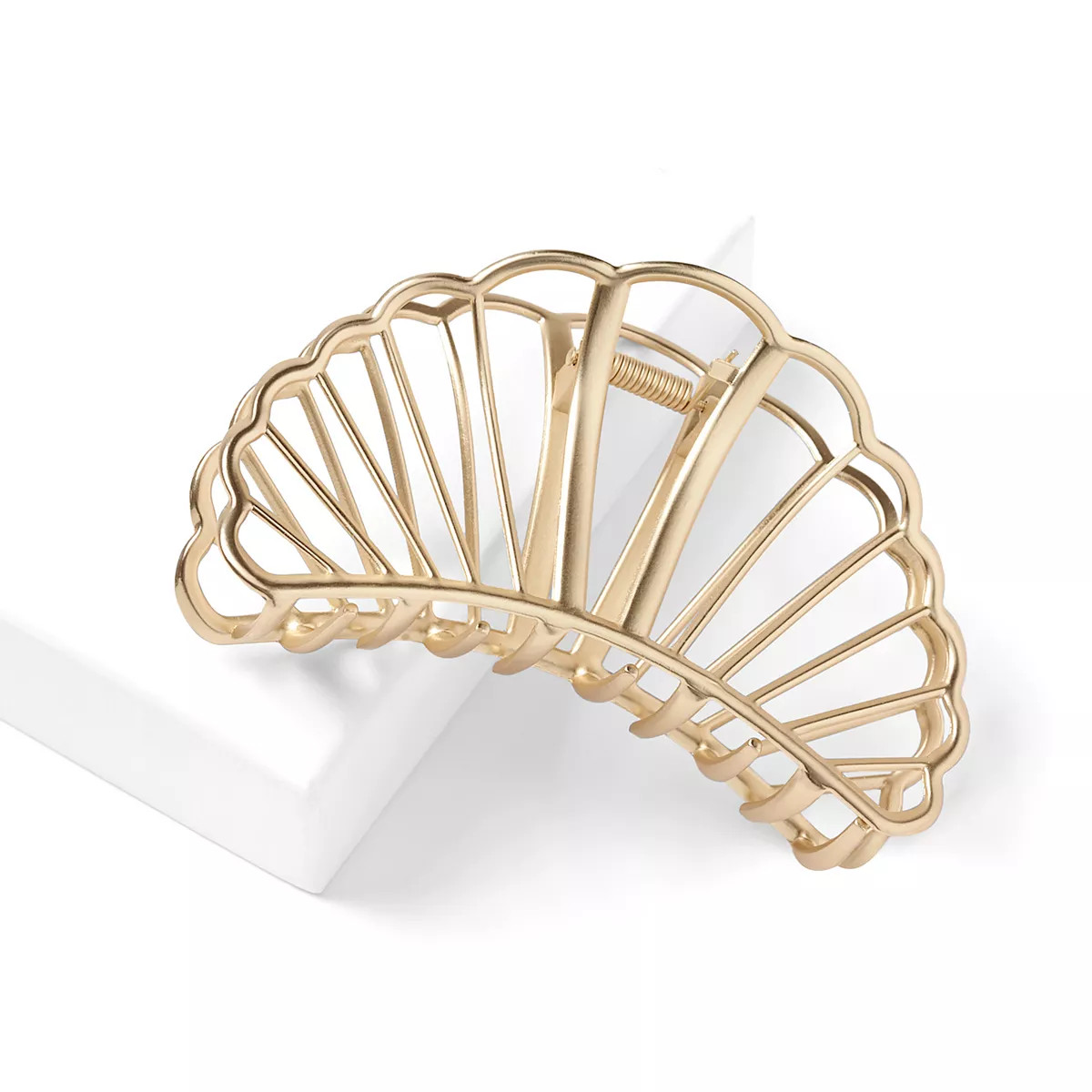 The Hair Edit Large Gilded Mermaid Shell Claw Clip | Kohl's