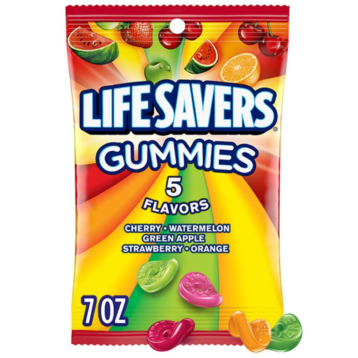 Life Savers Gummies 5 Flavors Gummy Candy - 7oz | Target