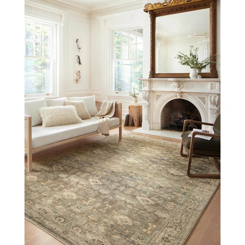 Loloi Margot Antique/Sage Rug feat. CloudPile | Wayfair North America