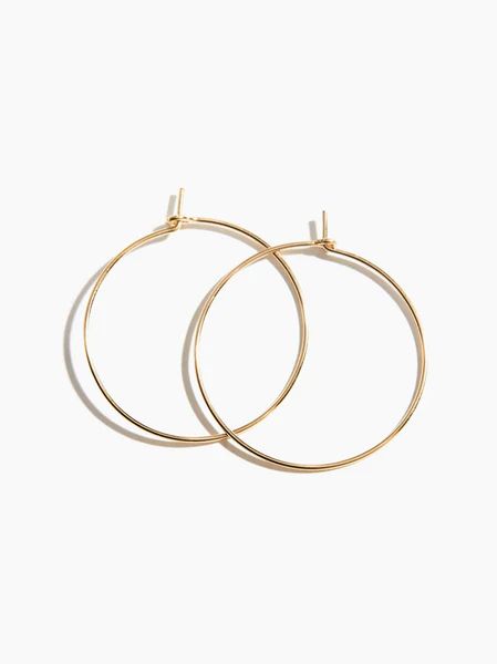 Thin Hoop Earring | ABLE