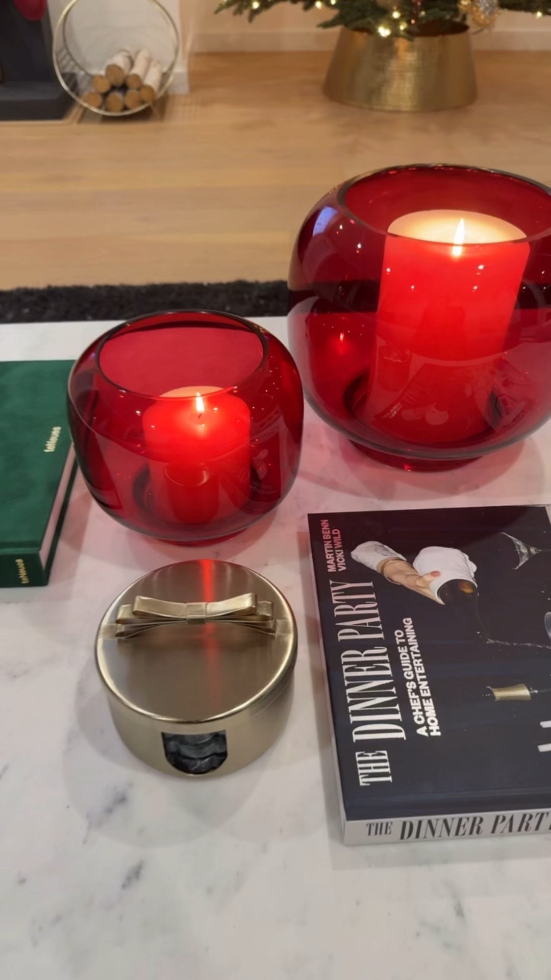 Cute green marble holiday coasters 🌲💫

#LTKFindsUnder50 #LTKHome #LTKHoliday