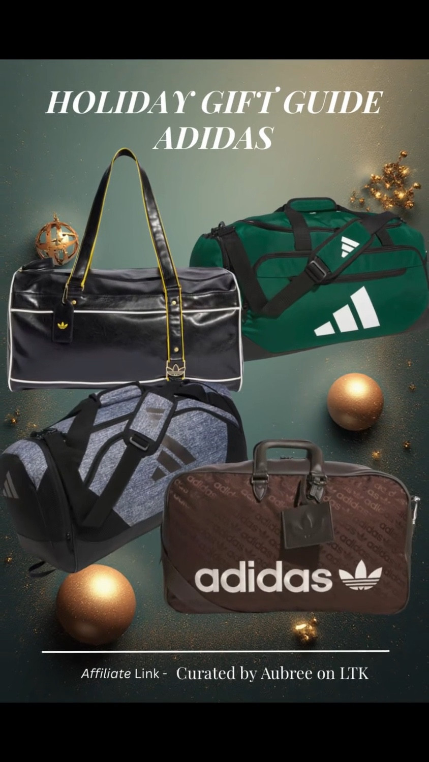 12 Days of LTK • Day 4 • Featuring Adidas 🎁✨

Adidas duffle bags for every occasion — from the sleek Golf Boston Bag to stylish weekenders and classic sports duffles. Perfect for travel, workouts, or gifting this holiday season. 🎁👜

Shop my Adidas picks on LTK!#12DaysofLTK #AdidasFinds #AdidasStyle #HolidayGifts #GiftGuide2025 #LTKFit #HolidayShopping #DuffleBagEdit

#LTKHoliday #LTKGiftGuide #LTKTravel #LTKMens #LTKGiftGuide #LTKHoliday #LTKSaleAlert